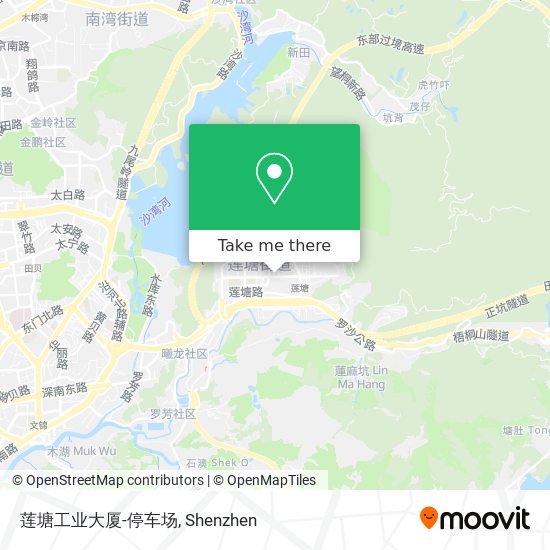 莲塘工业大厦-停车场 map
