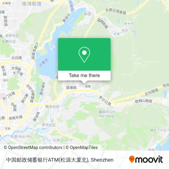 中国邮政储蓄银行ATM(松源大厦北) map