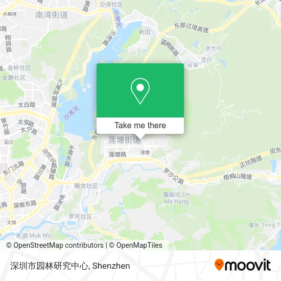 深圳市园林研究中心 map