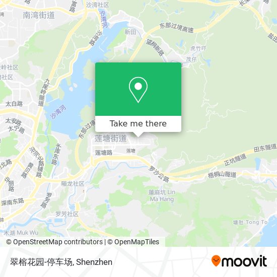翠榕花园-停车场 map