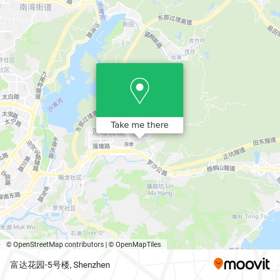 富达花园-5号楼 map
