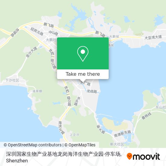深圳国家生物产业基地龙岗海洋生物产业园-停车场 map