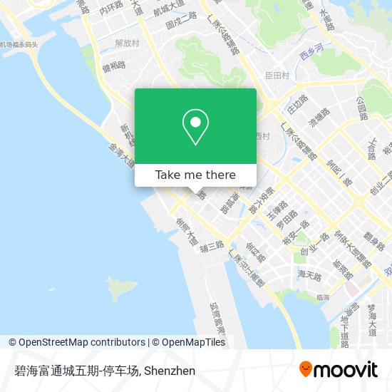 碧海富通城五期-停车场 map