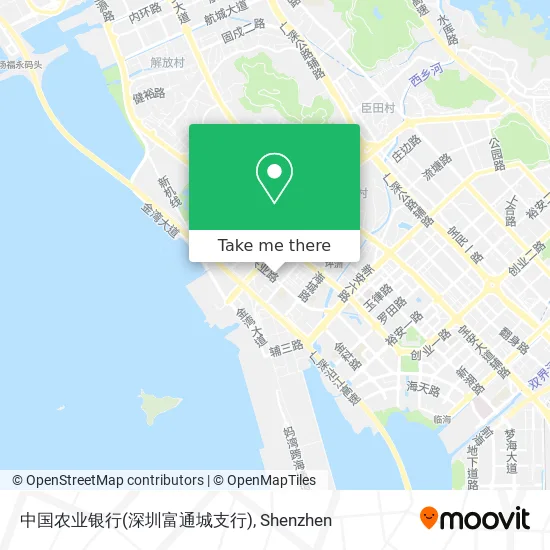 中国农业银行(深圳富通城支行) map