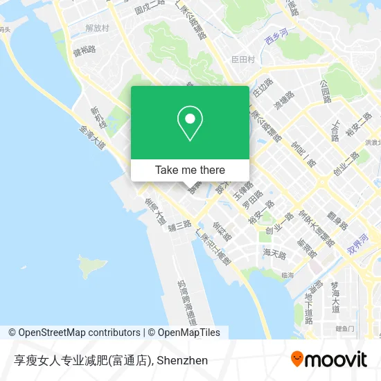 享瘦女人专业减肥(富通店) map