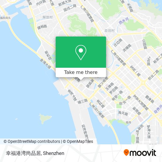 幸福港湾尚品居 map