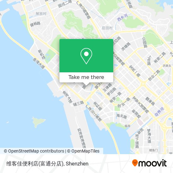 维客佳便利店(富通分店) map