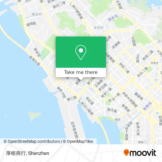 厚根商行 map