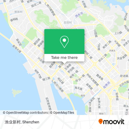 渔业新村 map