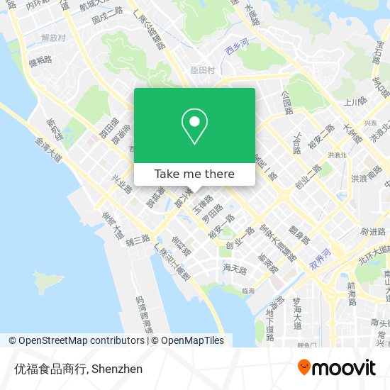 优福食品商行 map