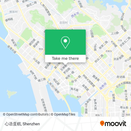 心语蛋糕 map