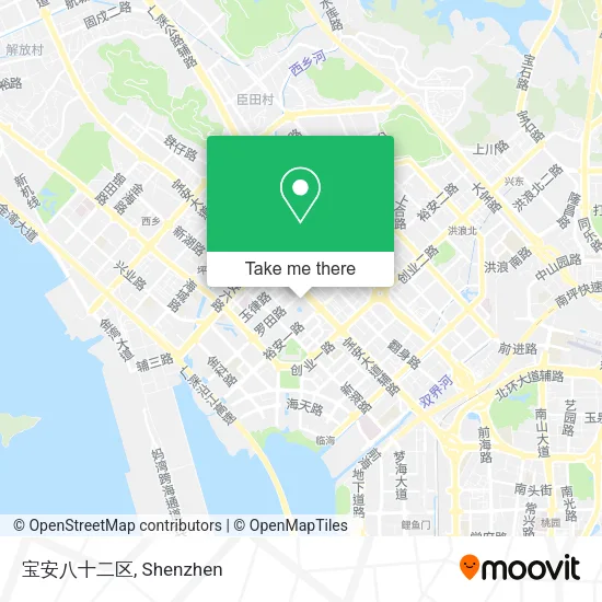 宝安八十二区 map