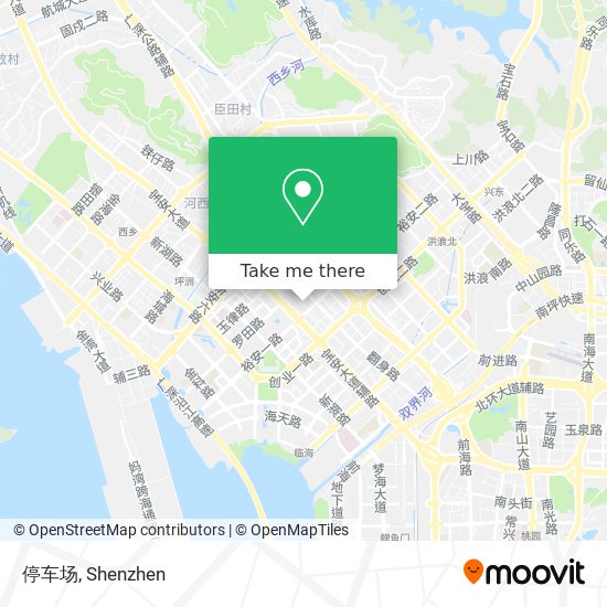 停车场 map