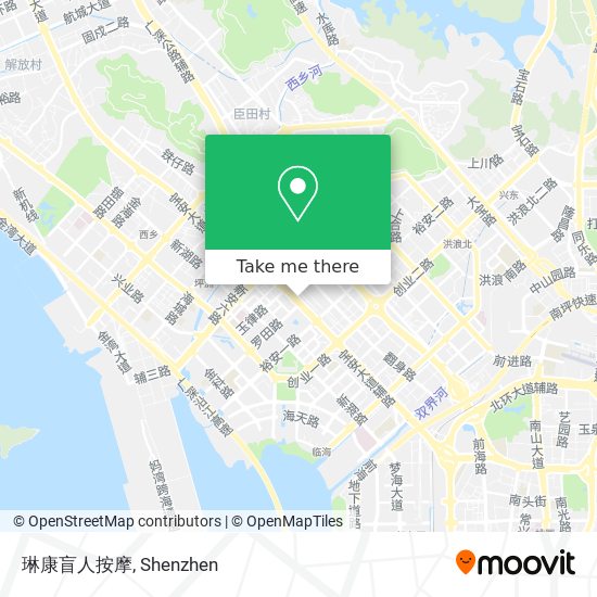 琳康盲人按摩 map