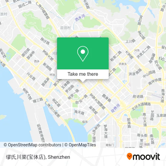 缪氏川菜(宝体店) map