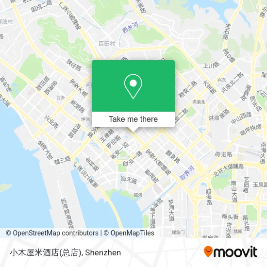 小木屋米酒店(总店) map