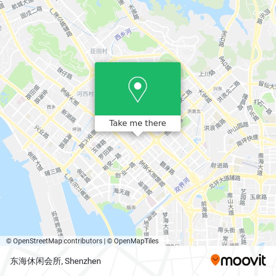 东海休闲会所 map