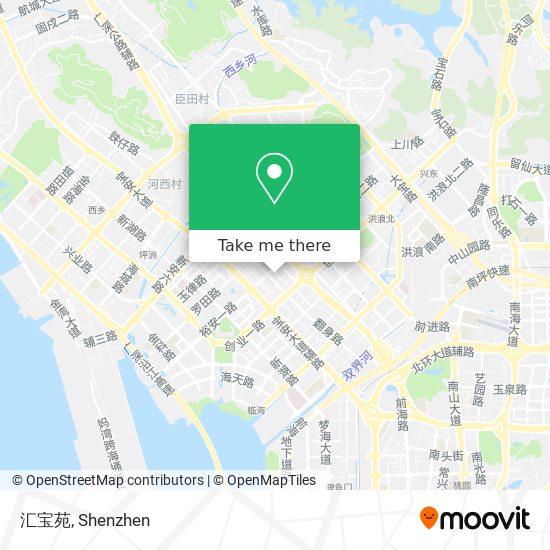 汇宝苑 map