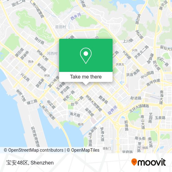 宝安48区 map