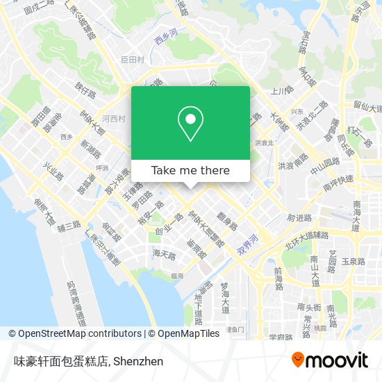 味豪轩面包蛋糕店 map