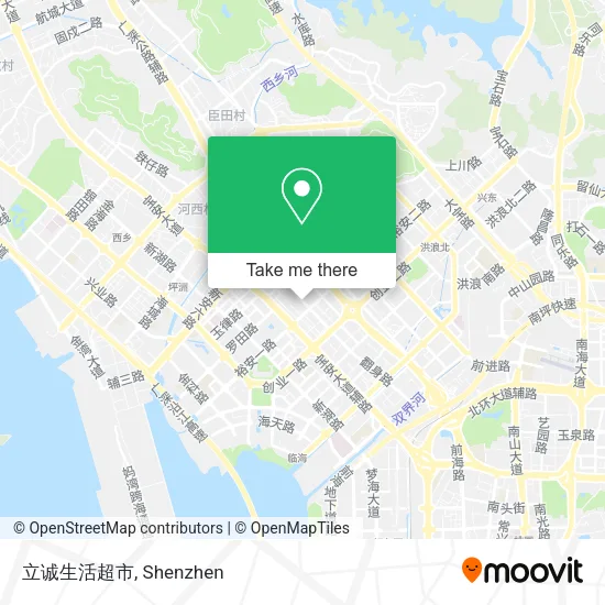 立诚生活超市 map