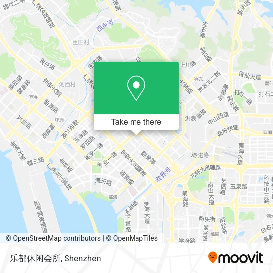 乐都休闲会所 map