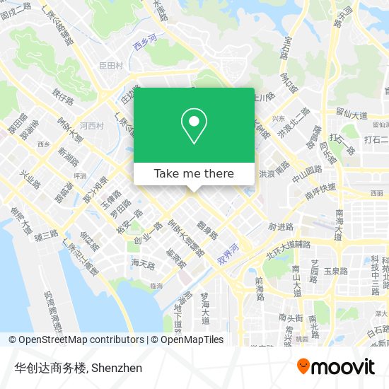 华创达商务楼 map
