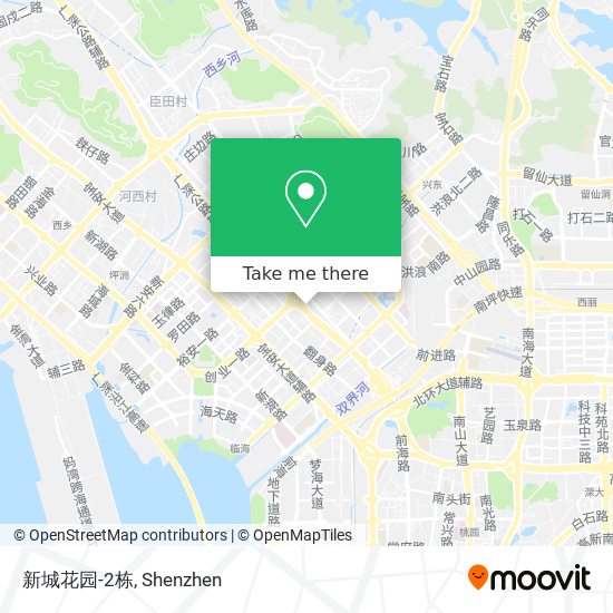 新城花园-2栋 map