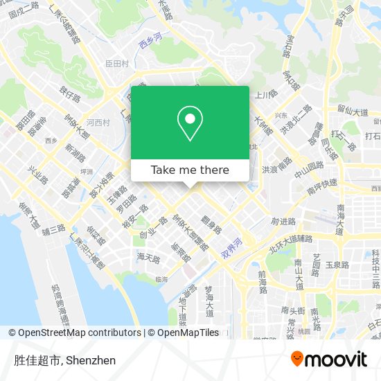 胜佳超市 map