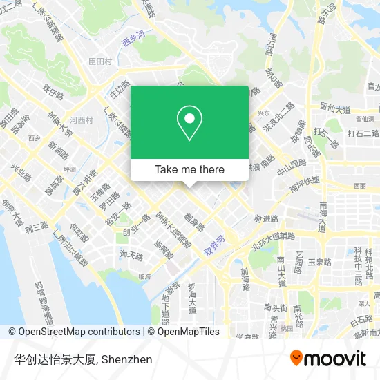 华创达怡景大厦 map