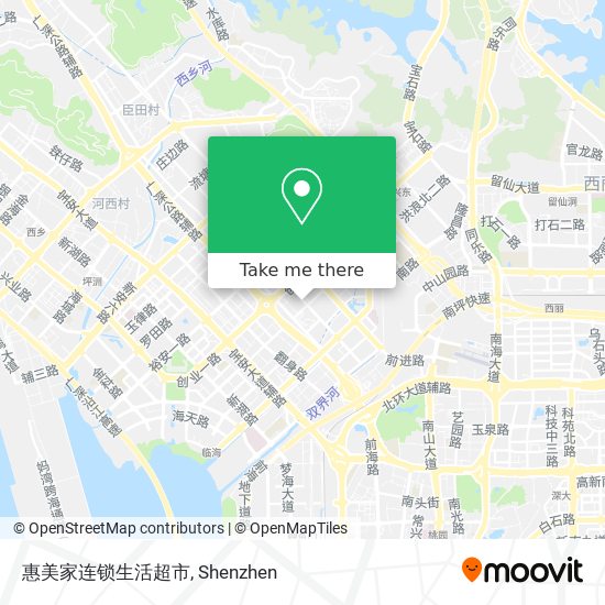 惠美家连锁生活超市 map