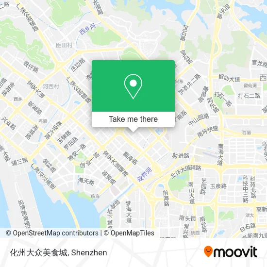 化州大众美食城 map