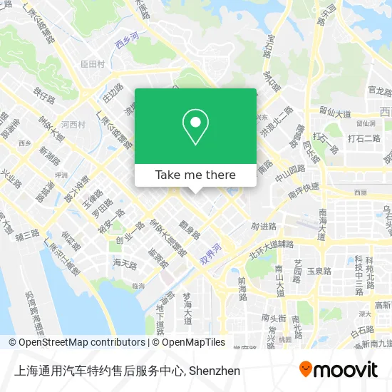 上海通用汽车特约售后服务中心 map