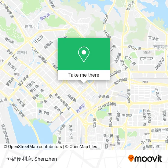 恒福便利店 map
