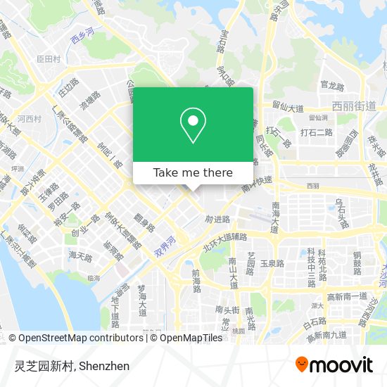 灵芝园新村 map