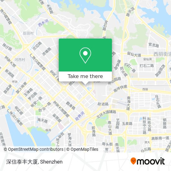 深信泰丰大厦 map