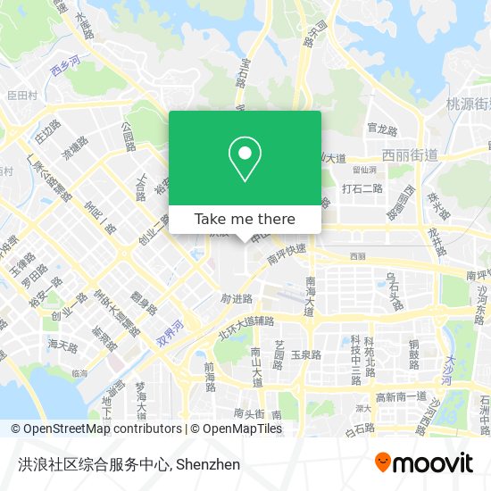 洪浪社区综合服务中心 map