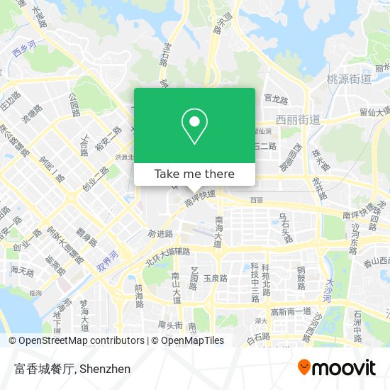 富香城餐厅 map