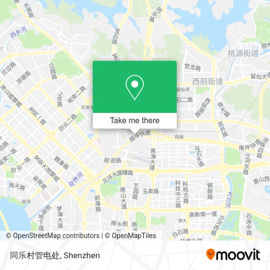 同乐村管电处 map