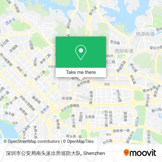 深圳市公安局南头派出所巡防大队 map