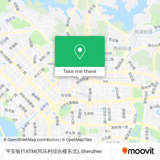 平安银行ATM(同乐村综合楼东北) map