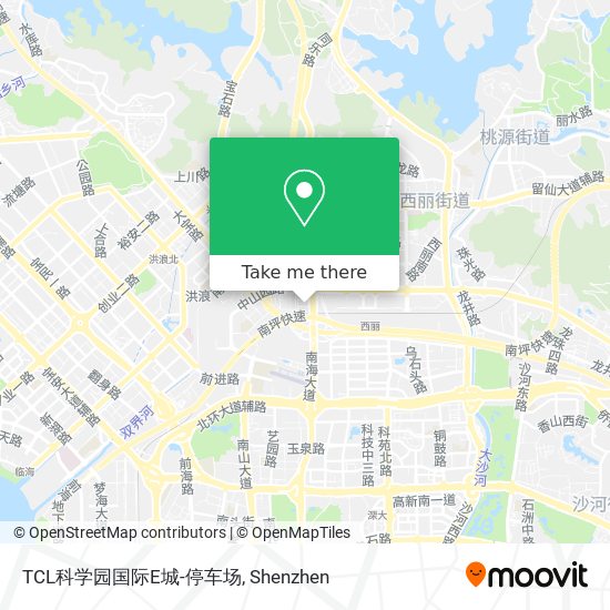 TCL科学园国际E城-停车场 map