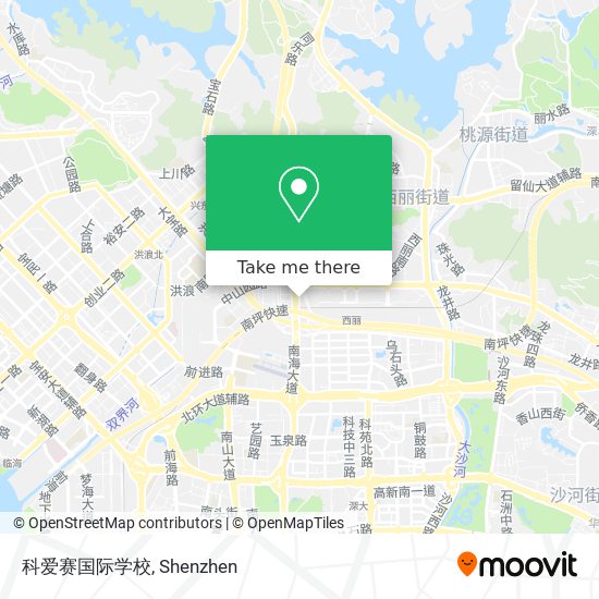 科爱赛国际学校 map