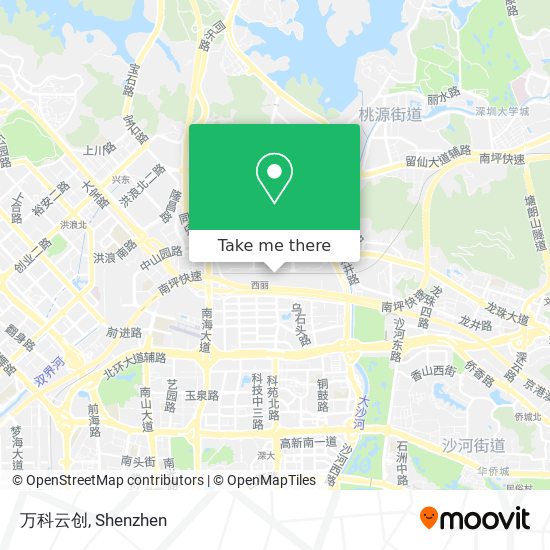 万科云创 map
