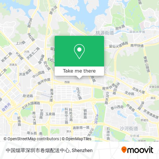 中国烟草深圳市卷烟配送中心 map