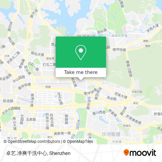 卓艺.净爽干洗中心 map
