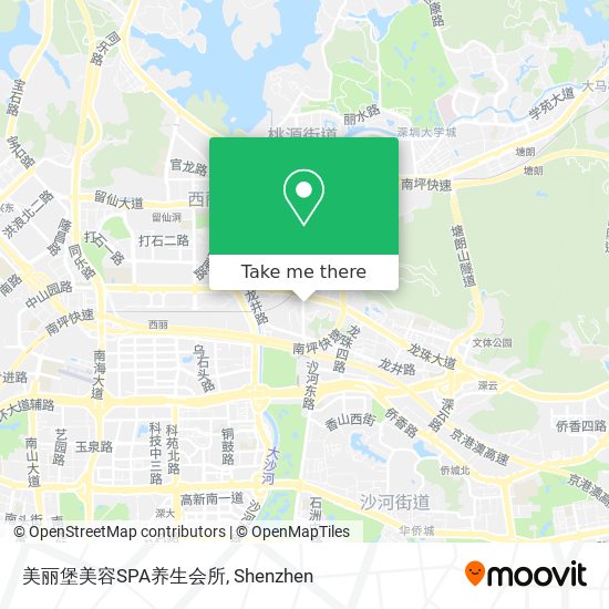 美丽堡美容SPA养生会所 map