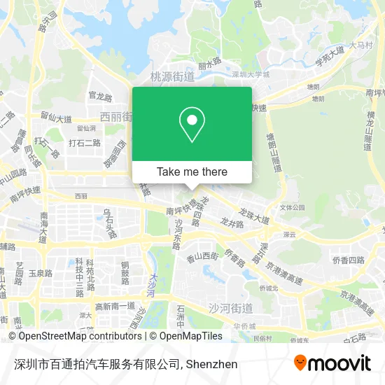 深圳市百通拍汽车服务有限公司 map