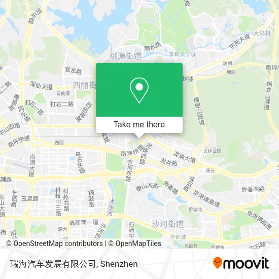 瑞海汽车发展有限公司 map