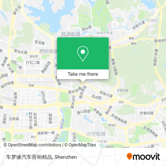 车梦缘汽车音响精品 map
